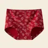 Pantaletas de Algodón Puro Estampadas Sin Costuras para Mujer Prevención de VPH Estampado de Oso Transpirables para Niñas de Cintura Media que Levantan los Glúteos Antibacterianas