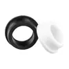 Anillo Protector de Silicona Suave en Forma de T con Agujero Pasante, Tapón de Goma Redondo Resistente a Altas Temperaturas, Anillo de Salida de Cable, Anillo Protector Circular Hueco