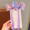Grampo de Cabelo Laço de Fita Super Fada Infantil Desenho My Little Pony Trançado Tiara de Princesa para Meninas Grampo de Cabelo de Bebê