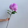 Cor de tinta a óleo de alta simulação Hortênsia extra grande Paisagem de Hortênsia Layout de Engenharia Externa Decoração Suave Fabricante de Decoração Atacado