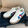 Zapatos de Entrenamiento Nuevos de Primavera 2026 para Mujer Suela Plana Zapatos Forrest Gump Deportivos Casuales Retro Zapatos de Tabla Versátiles Blancos
