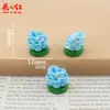 Nueva serie de hongos artificiales hechos a mano con pegamento de crema DIY, accesorios de resina para accesorios para el cabello, colgantes y adornos decorativos