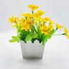 Plantas Artificiais em Vasos, Bonsai de Flores Artificiais, Pequenos Enfeites de Flores Artificiais, Bonsai de Orquídea Dançante em Vaso, Fornecimento Direto de Fornecimento Transfronteiriço