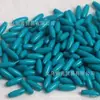 Cuentas de Colores Sólidos para Pintura al Óleo 4x12mm, Cuentas de Lanzadera, Cuentas Sueltas para Manualidades DIY, Accesorios para Pulseras y Collares, Material