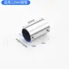 Conector de unión de tubería redonda de acero inoxidable de 20/25/32 mm, clip de fijación móvil de 6 puntos para tubería de hierro, tubería galvanizada, tubería de acero