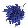 Flores Artificiales Simuladas Azul Oscuro Flores de Seda Flores de Plástico Artificiales Decoraciones de Sala de Estar de Gama Alta Productos Florales Terminados para Bodas
