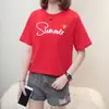 Ropa de Tallas Grandes para Mujeres de Mediana Edad y Mayores, Nueva Camiseta de Manga Corta para Mujeres de Tallas Grandes, Adelgazante para 120 kg, que Oculta el Vientre, Top para Rejuvenecer la Apariencia