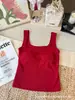 Camisola de Algodón Puro Cuadrada de Cuello Ancho con Hombros Anchos y Rayas para Mujer con Copas, Cintura Fruncida, Adecuada para Usar en Capas o Sola