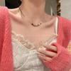 Yinkui Colar Mulheres ins Nicho Design Sense Cold Style Clavicle Chain Trendy New High-end Sense Light Luxury Girlfriend Neck Chain