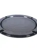 1# Luz Negra 4 pulgadas 5 pulgadas 6 pulgadas 8 pulgadas 10 pulgadas Rejilla para Altavoz de Modificación de Coche Cubierta de Polvo para Altavoz Malla de Hierro Accesorios de Audio