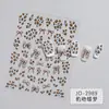 Adesivos de Unha com Laço Estampa de Leopardo - Estilo Menina Doce e Descolada Adesivos Versáteis para Decoração de Unhas