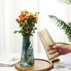 Moda Nórdica Vaso Triângulo Aurora Decoração de Casa Estrelas Luminosas Criativo Martelo Vidro Vaso Decoração
