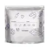 Bolsas sellables de papel de aluminio de grado alimenticio para uso doméstico, bolsas de almacenamiento con cierre para cocina y refrigerador, especialmente diseñadas para congelar, bolsas de porción engrosadas