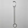 Alicates de pesca atacado, corda de segurança de fio de aço, alicate de isca retrátil automático, corda de proteção para vara de pesca, acessórios de grampo de peixe, mola anti-emaranhamento