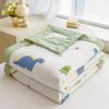 Verano Clase A Dibujos Animados Hilo Arrugado Colcha de Verano Colcha Fresca de Verano Estudiante Soltero Dormitorio Lavable a Máquina Colcha para Aire Acondicionado Colcha Fina