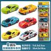 Juguetes para Niños Coche Metálico Deslizante Serie Modelo de Coche Clásico Taxi de Ciudad Coche de Carreras Modelo de Coche Pequeño de Aleación
