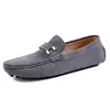 Zapatos tipo mocasín para hombre Otoño Nuevo Estilo Slip-on Mocasines para hombre Estilo British Old Money Gamuza Planos Zapatos Cómodos para el Día a Día