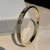 Pulsera de Diamantes Micro-incrustados de Lujo Ligero y Sensación de Alta Gama para Mujer, Pulsera Sencilla de Moda de Acero de Titanio que no se Decolora, para Pareja, Combinable con Todo, Primera Joya