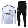 2627 Roupas Infantis Barcelona Traje de Treino de Futebol Estilo Outono/Inverno Uniforme de Futebol Real Madrid Manga Longa Atlético de Madrid Traje de Treino de Competição Roupas Infantis