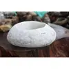Macetas Pequeñas de Inspiración Zen, Macetas de Piedra, Macetas para Suculentas, Macetas para Juncos, Macetas para Hierba del Dinero, Macetas de Piedra Natural para Acuarios, Macetas Creativas para Narcisos