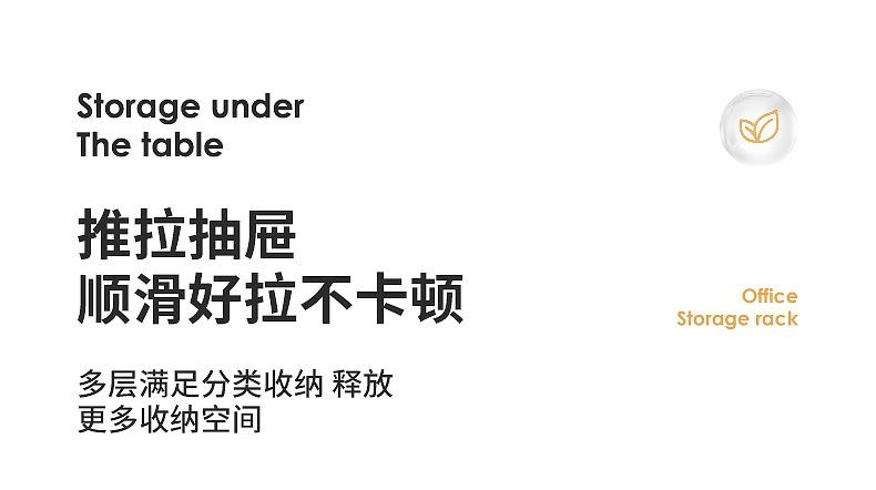 日式INS桌面九宫格收纳盒贴纸马克笔文具收纳盒箱抽