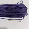 Cuerda de Nylon 2mm Color Poliéster Cuerda Redonda Paquete Cuerda de Tirar para Cortina Decorativa Núcleo Tejido Nylon Cuerda Delgada