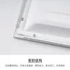 Luz LED Plana Integrada para Techo 600X1200 Panel Plano 30X120 Oficina Hebilla de Aluminio Tablero de Lana Mineral Luz de Ingeniería Empotrada