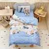 Jardín de Infancia Clase A Juego de Tres Piezas para la Siesta de Algodón Puro Juego de Ropa de Cama Infantil de Dibujos Animados Juego de Seis o Siete Piezas de Algodón Puro con Relleno de Almohada