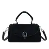 Bolsa feminina de alta qualidade 2026 primavera e outono nova moda pequena bolsa quadrada bolsa de ombro transversal retrô bolsa feminina transfronteiriça