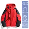 Chaqueta Woodpecker para Mujer Nueva Primavera y Otoño Tres en Uno Desmontable Resistente al Viento e Impermeable Chaqueta de Montañismo para Hombre