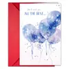 Set de Envolvente para Tarjeta de Felicitación de San Valentín de Compra Directa Transfronteriza con Decoración de Patrón de Corazón Rosa, Tarjeta de Regalo de Bendición Romántica para Festividades