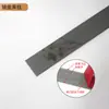 Tira Decorativa de Acero Inoxidable Extremadamente Estrecha Tira Plana Autoadhesiva Sala de Estar de Lujo Moderno Pared de Fondo de TV Techo Línea Metálica