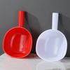 Cuchara de agua de plástico para el hogar cuchara de agua para cocina para el hogar cuchara de baño de cubo de plástico cuchara de agua para regar engrosada con boca
