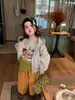 Weiniguo 2026 Otoño Nueva Ropa Infantil Niñas Estilo Coreano Chaqueta con Capucha de Lunares Lindo Top con Cremallera