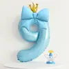 Tela Colgante para el Primer Cumpleaños de Niño, Escena de Pastel y Globos, Decoración, Ambiente, Accesorios para Fotos, Set de Fiesta