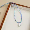 Colar de Cachorro Dachshund Cerâmico de Jingdezhen Fresco, Doce, Fofo, Moderno e Único, Estilo Doce e Descolado, Colar Infantil e Criativo