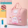 Bolsa de almacenamiento para ropa de cama de jardín de infantes, bolsa de edredón para niños de tela Oxford con dibujos animados, bolsa de almacenamiento de edredones de jardín de infantes al por mayor