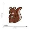 Patches Bordados Termocolantes Estilo Coreano com Animais Pequenos, Doces, Cereja, Abelha Patches DIY para Passar a Ferro