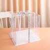 Caja de Embalaje Transparente para Pastel de Cumpleaños 6 pulgadas Cuatro Pulgadas 4 Seis 5 Ocho 8 Diez Caja para Pastel 12 Paquetes Cinco Embalaje para Hornear