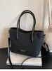 Bolso Grande de un Hombro para Debajo del Brazo para Mujer 2026 Nuevo Estilo Pu Bolso de Mano tipo Tote para Viajes Diarios Cremallera Gran Capacidad Bolso de Mano Simple Versátil