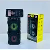Nuevo altavoz portátil de audio inalámbrico doble de 3 pulgadas, altavoz portátil inalámbrico creativo de comercio exterior, novedad popular HF-3223