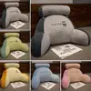 Bolsa Macia de Cabeceira Grande Encosto de Cama Almofada de Proteção Lombar para Leitura na Cama Dormitório Sofá Almofada de Escritório Almofada Lombar para Sedentários