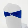 Funda elástica para silla con lazo para decoración del respaldo de la silla, adecuada para exposiciones, bodas y eventos