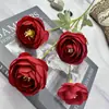 Nuevas Flores Artificiales del Fabricante, Nuevo Producto Transfronterizo, Flores de Seda de Loto de 4 Cabezas, Decoración de Arreglo Floral para el Hogar de Año Nuevo, Flores Falsas al por Mayor