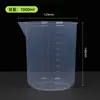 Vaso de Medición de Plástico Vaso de Precipitado con Escala 50/100ml 250Ml1000Ml500 Equipo Experimental Cocina Vaso Medidor Pequeño