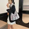 Bolsas de peluche coreanas de nicho para otoño e invierno, nuevos estilos transfronterizos, bolsos de hombro de gran capacidad, bolsos tipo cubo de alta calidad para mujer