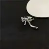 Anel de Zircão Micro-incrustado de Fita de Laço Estilo Francês Simples Elegante ins Cyber Celebrity Dedo Indicador Anel Ajustável