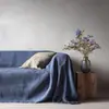 Tela de lino puro de ancho 2.8m, lista para usar, adecuada para cortinas, cortinas de ducha, manteles, fundas de almohada y fundas de edredón, calidad de exportación para Europa y América