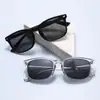 Gafas de Sol Unisex Negras de Montura Cuadrada Ultraligeras con Protección UV, Color y Logo Personalizados, Nuevo Modelo 2026