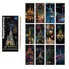 Marcadores Papel Rascable de Colores 8K A4 Arte Graffiti Papel Rascable para Niños Papel de Arte Rascable Luminoso Descompresión